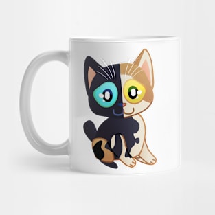 Lucchi the Chimera short tailed kitten Mug